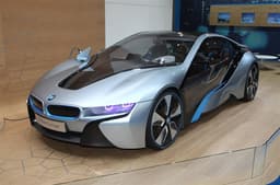A pre-production BMW i8 was spotted winter testing last month.